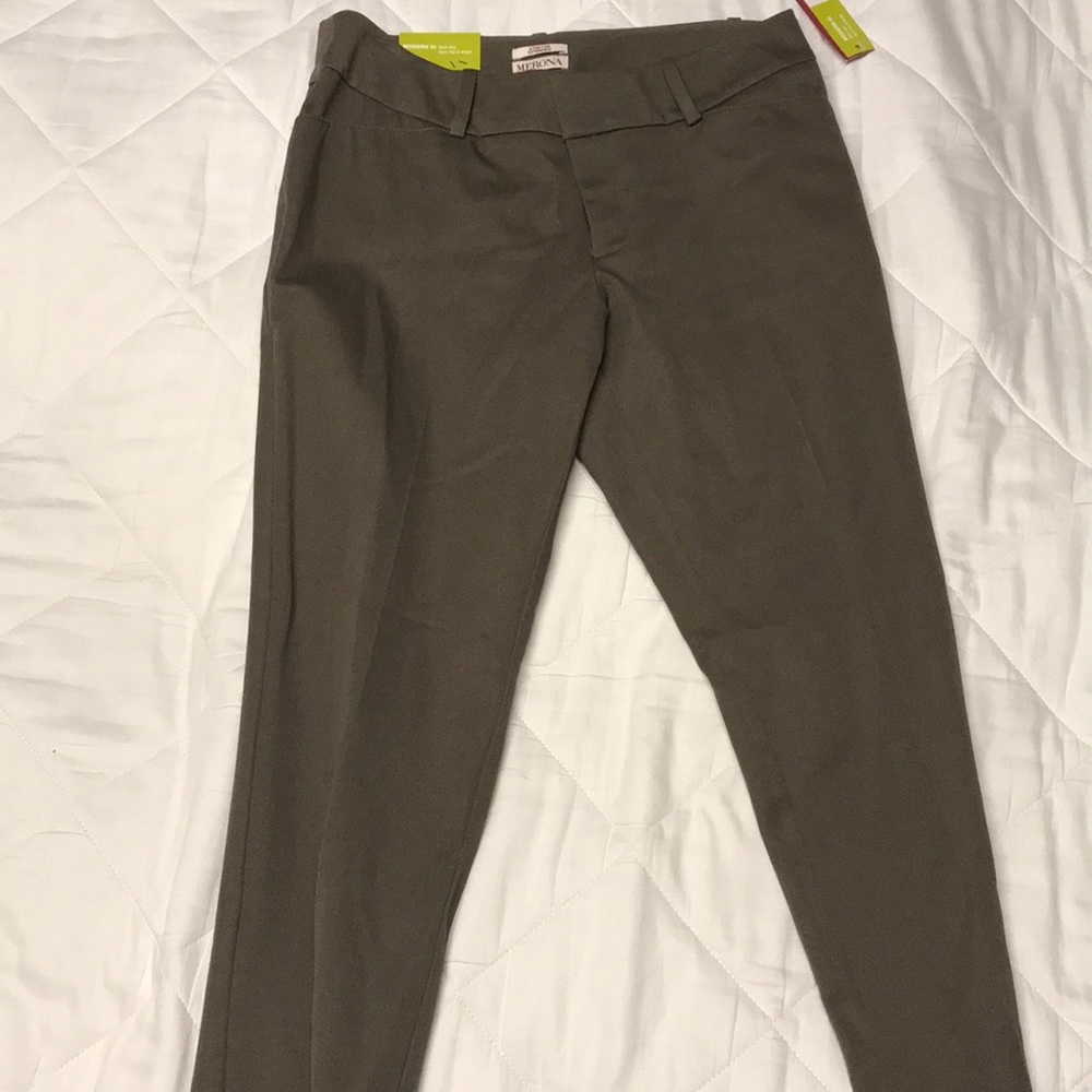 Slim Ankle Work Pants